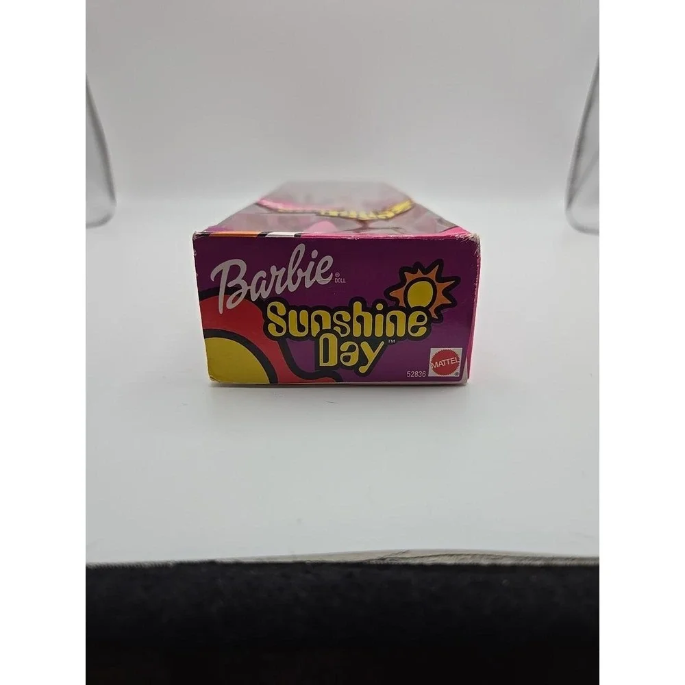 Mattel Sunshine Day Barbie Blonde / Pink Dress 52836 - Shelf Rash, New 2001